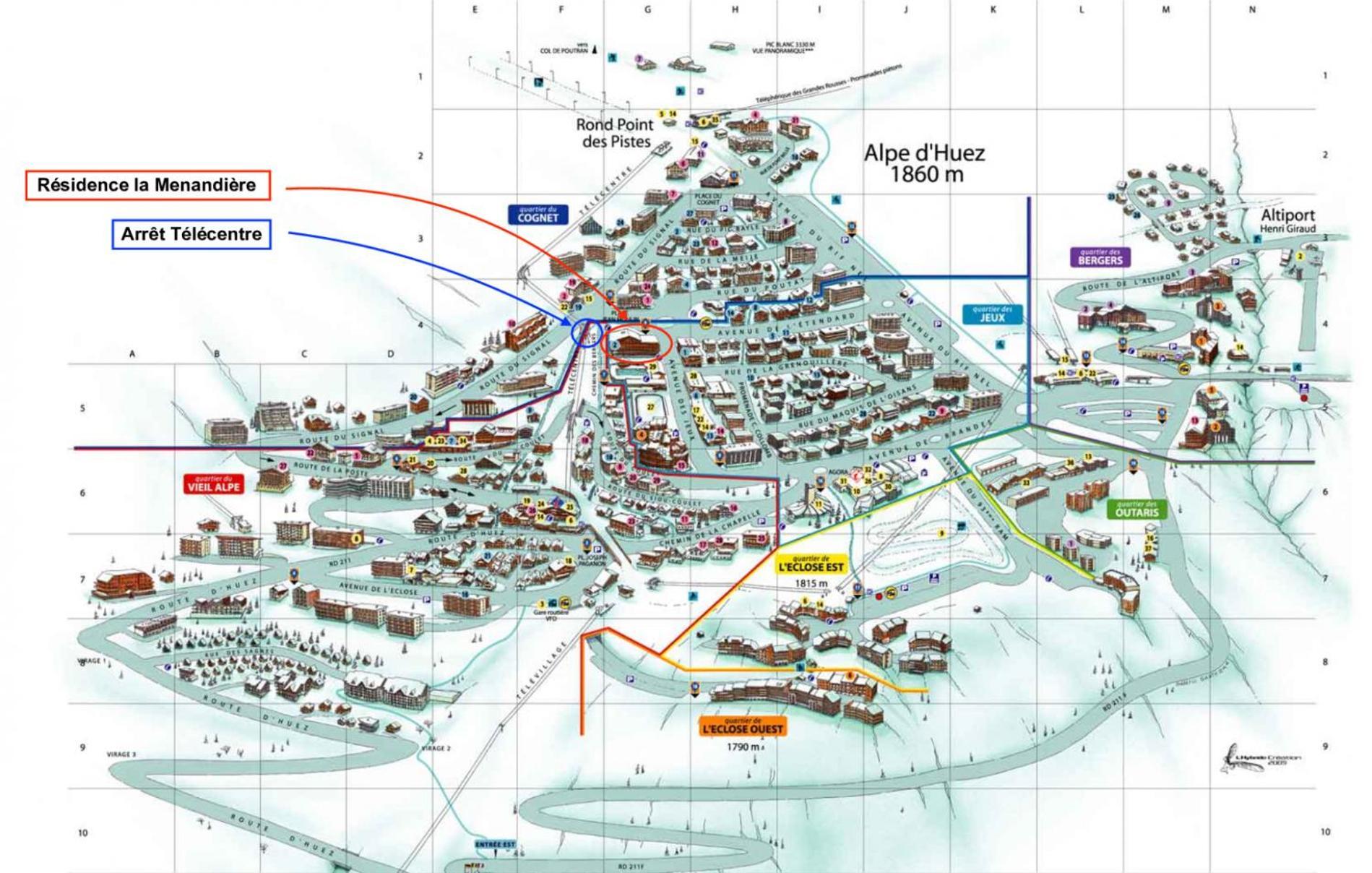 Homency - Residence Menandiere F5 Alpe d'Huez Екстериор снимка